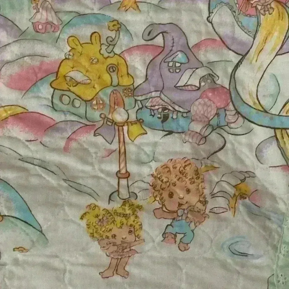 Vintage 80s Hugga Bunch Crib Blanket - Picture 5 of 12